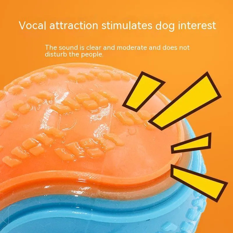 Dog Molar Long Lasting Ball TPR Toy, rubber ball for chewing and teeth cleaning, random colour