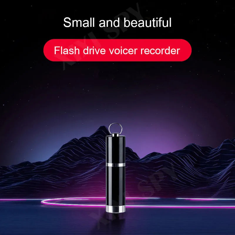 Amoi Voice Recorder A1 in black with metal shell, 23g weight, lithium battery