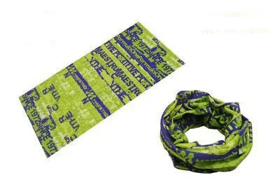 Outdoor Variety Magic Bandana Cycling Mask Neck Cover in polyester, 49x24cm, unisex design