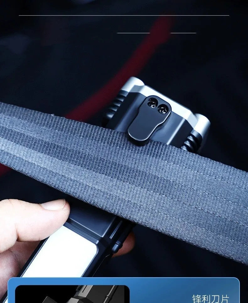 Silver portable LED flashlight with USB power bank function for outdoor and emergency use.