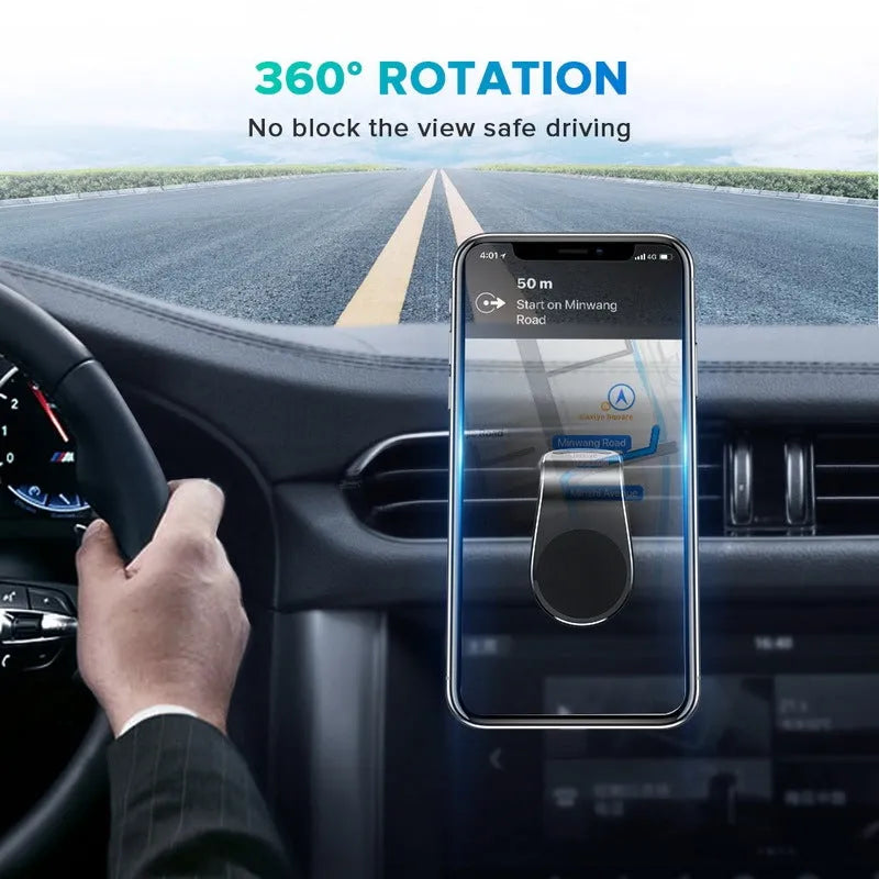 car bracket mobile phone holder for car outlet in black color