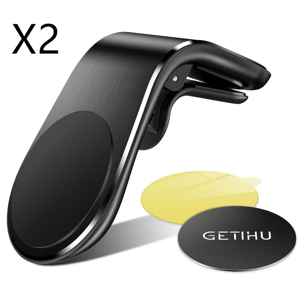 car bracket mobile phone holder for car outlet in black color