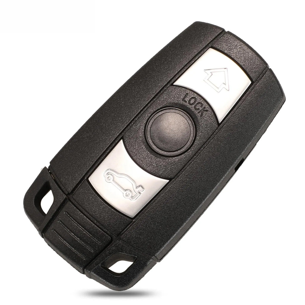 CAS3 semi-intelligent remote control car key for BMW HU92 with metal copper and plastic body