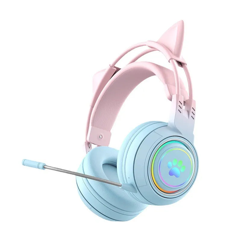 SY-T25 gradient colour wireless Bluetooth headset with ABS material and Jerry chipset