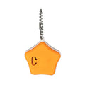 Blue rechargeable silicone pendant light for dog collars, showing three light modes.