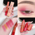 Five-piece lazy eyeliner pen highlight eyeshadow set with five eye shadow sticks in coordinated suits