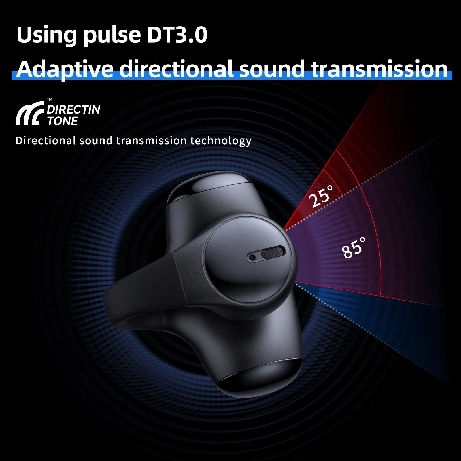 Black Bluetooth sports headset with clip-on ear hook design for gaming and active use