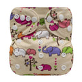 Baby washable leakproof cloth diaper pants in colour option, 34x36cm PUL fleece pocket nappy for 0-12 months