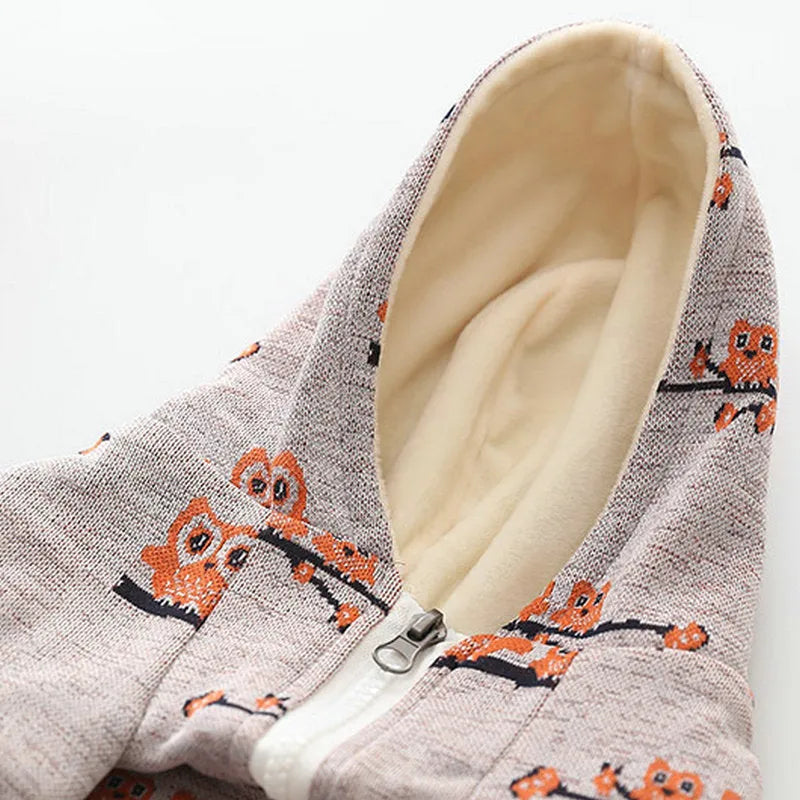 Blue dog sweater with front zipper closure showing casual pet coat design