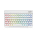 10-inch Bluetooth wireless keyboard with colourful backlight for tablets and mobile phones