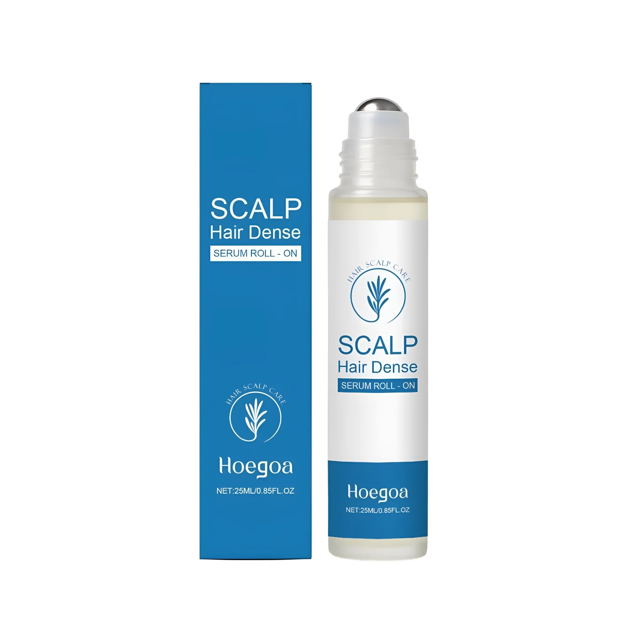Rosemary Dense Hair Rolling Fluid 25ml with ball applicator for scalp care