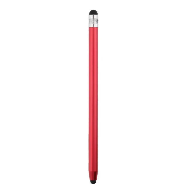 WK128 black metal double-tip capacitive stylus pen for touch screen phones and tablets