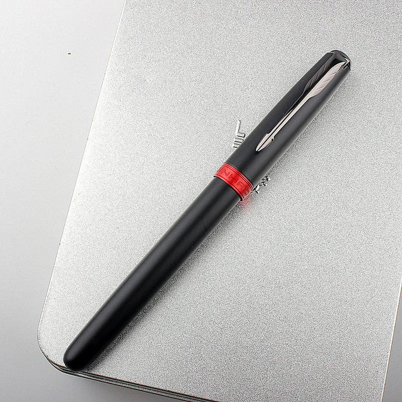 Stainless steel ball pen with 0.5mm tip in various colour options