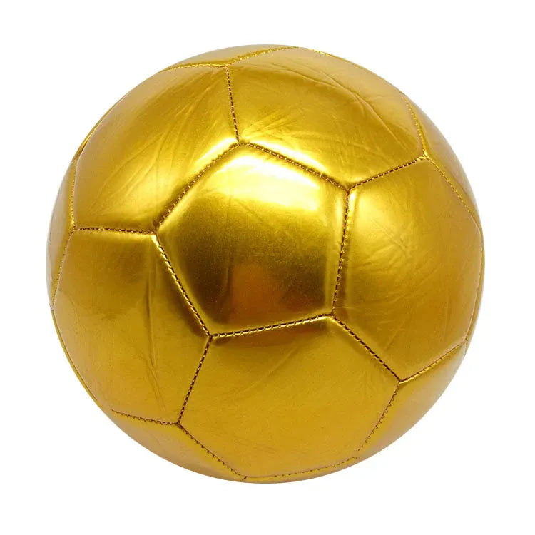 PVC football in sizes 3, 4 and 5 with machine-sewn construction for training and competition