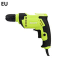 450W black pistol grip electric drill with chuck and power cable
