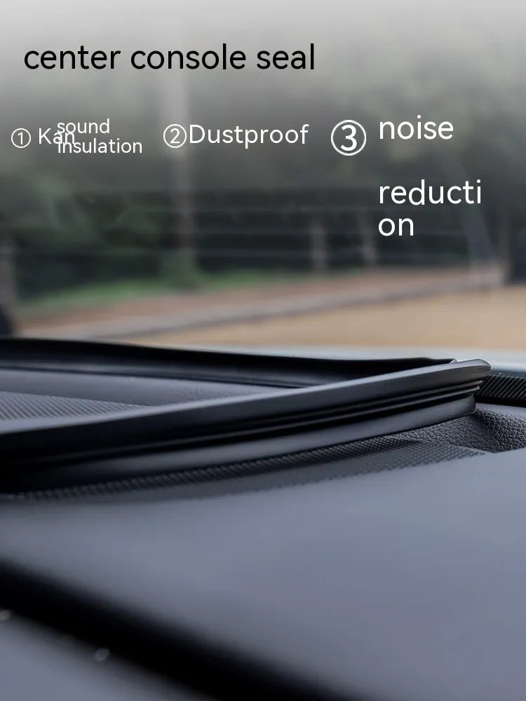 Outlander dashboard silicone seal strip with six card slots measuring 1.6 metres