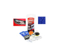 Headlight Restoration Kit with UV protection for plastic lenses