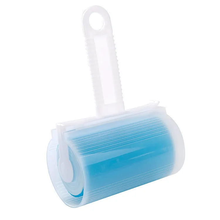 Washable reusable lint roller in choice of colours with protective cover for pet hair removal