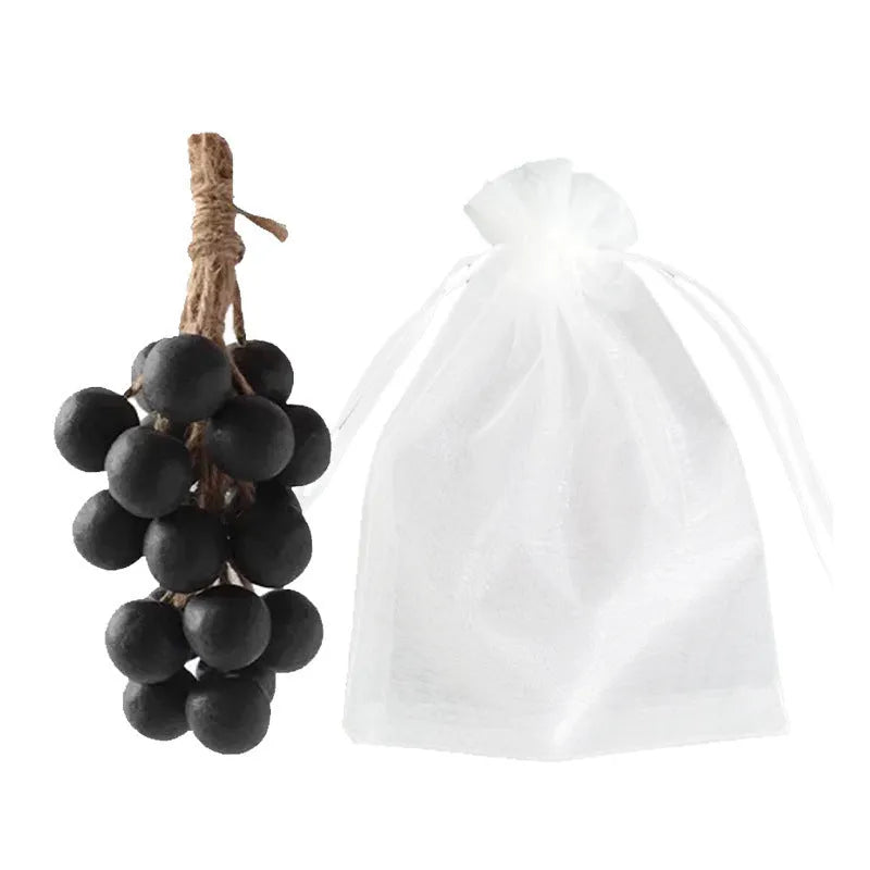 Handmade grape soap bars in black, green, purple and litchi varieties, 120g each