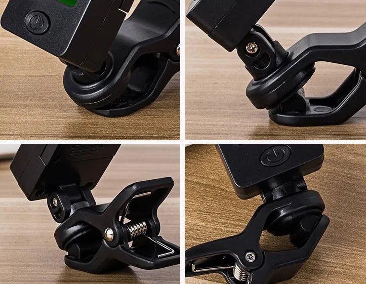 JOYO JT-01 clip-on electronic tuner for guitar ukulele bass violin with compact design