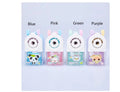 Cartoon pet design plastic manual pencil sharpener 88x43x88mm in blue, green, pink, purple