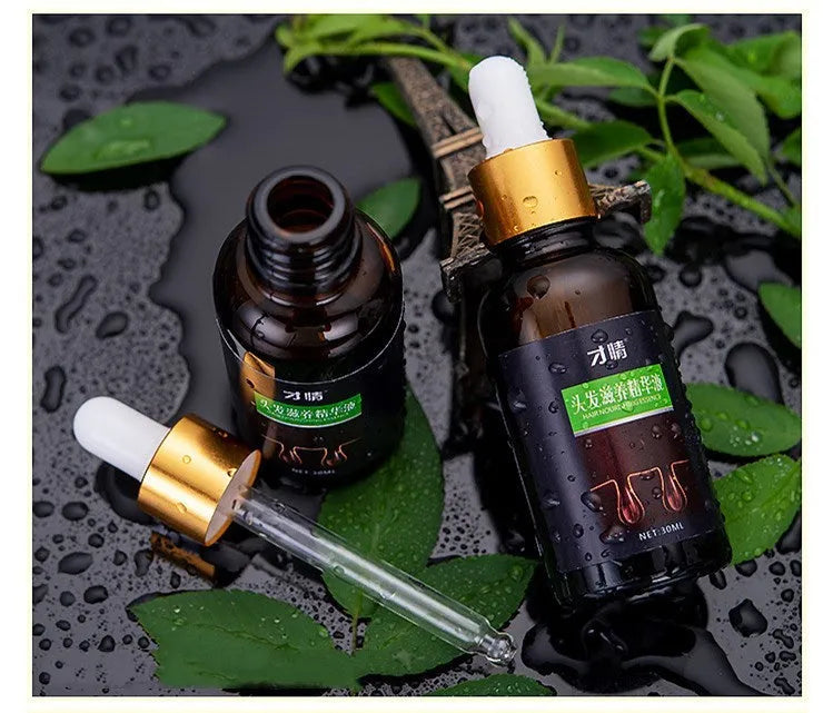Talent Hair Nourishing Serum 30ml bottle with grape seed and rose oils for hair growth and follicle repair