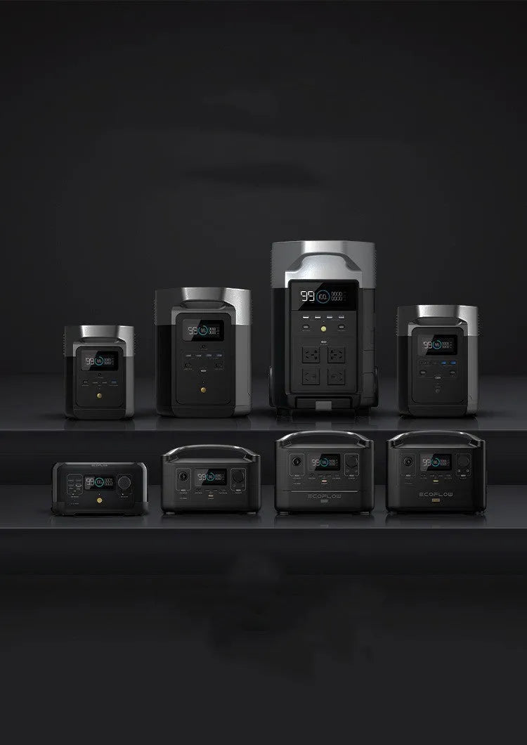 Rui Pro 720Wh portable power station unit with multiple output ports on front panel.