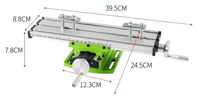 240W bench drill milling machine with cross bench pliers and heavy duty pliers for workshop use
