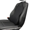 Memory cotton car waist back cushion in solid colour options on car seat