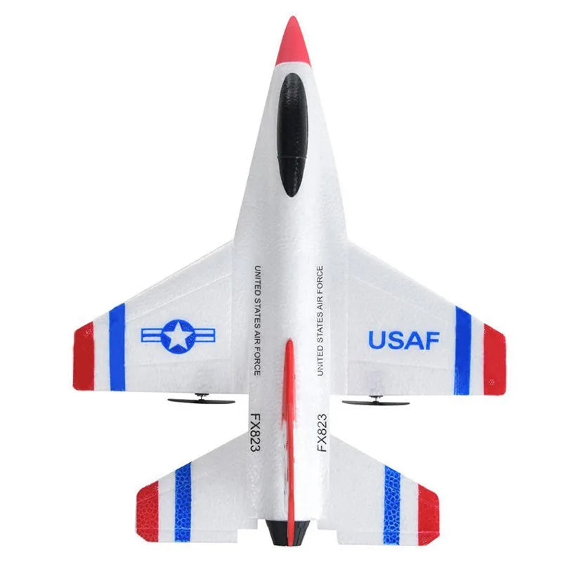 FX-820 remote control glider fighter series in bright yellow EPP foam with 390mm wingspan
