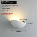 Black and white courtyard LED lamp with aluminium alloy shell and IP65 waterproof rating for outdoor and bedroom use