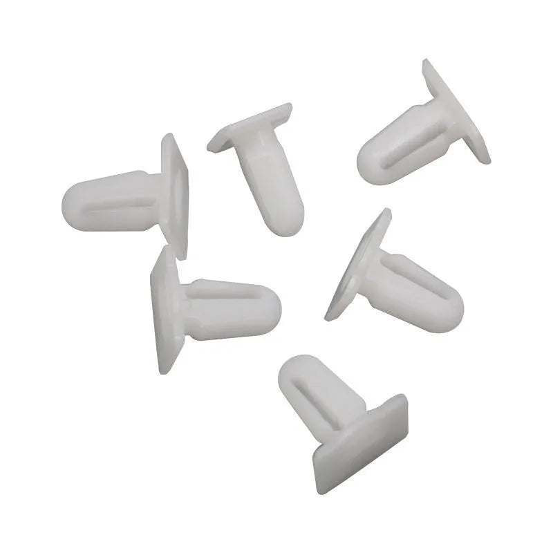 60 D318 coloured PA66 plastic automobile clips for trim and panel fastening