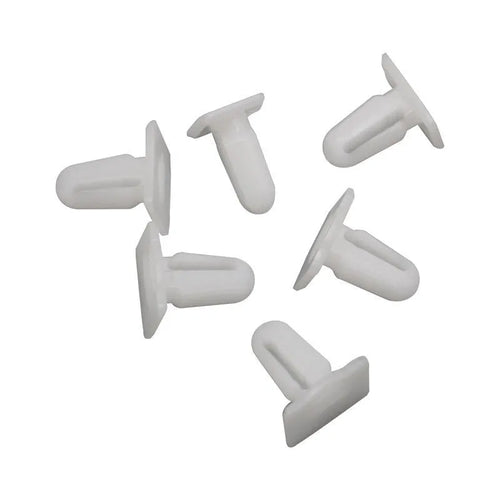 60 D318 coloured PA66 plastic automobile clips for trim and panel fastening
