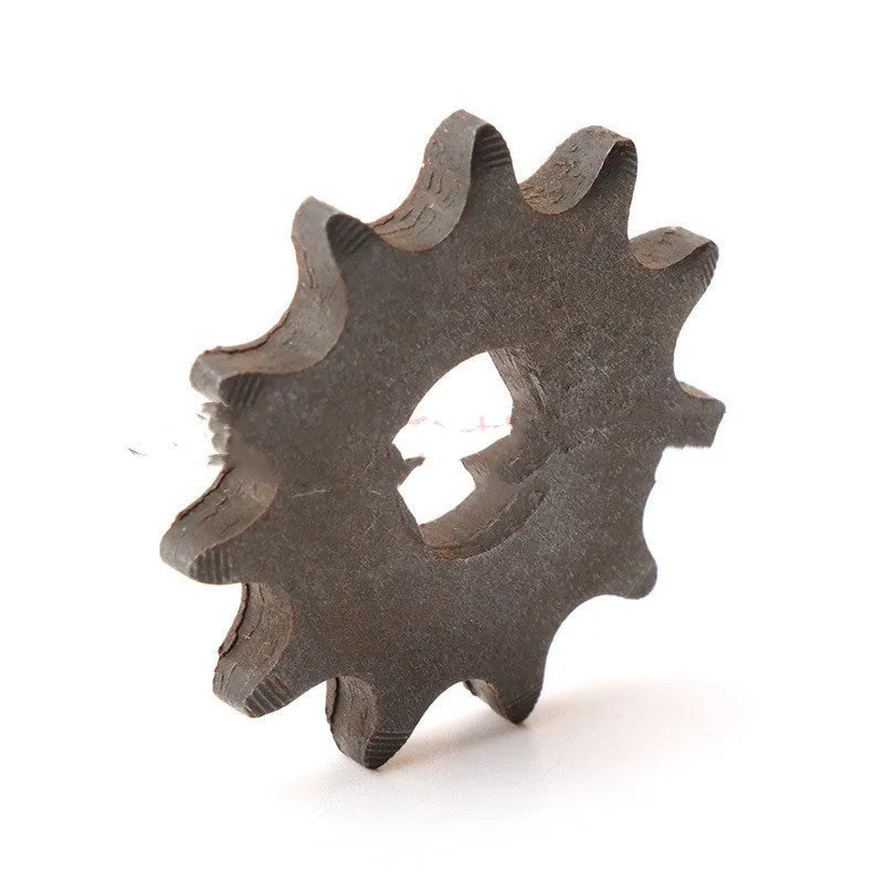Motorcycle cast iron 11-tooth gear for 25hT8F chain reduction motor system