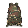 Camouflage tactical backpack made of waterproof Oxford cloth with double shoulder straps, 34x15x48cm, outdoor use