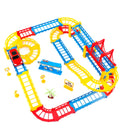 Electric high-speed rail toy in grey ABS plastic, compact size, for children aged 3 plus