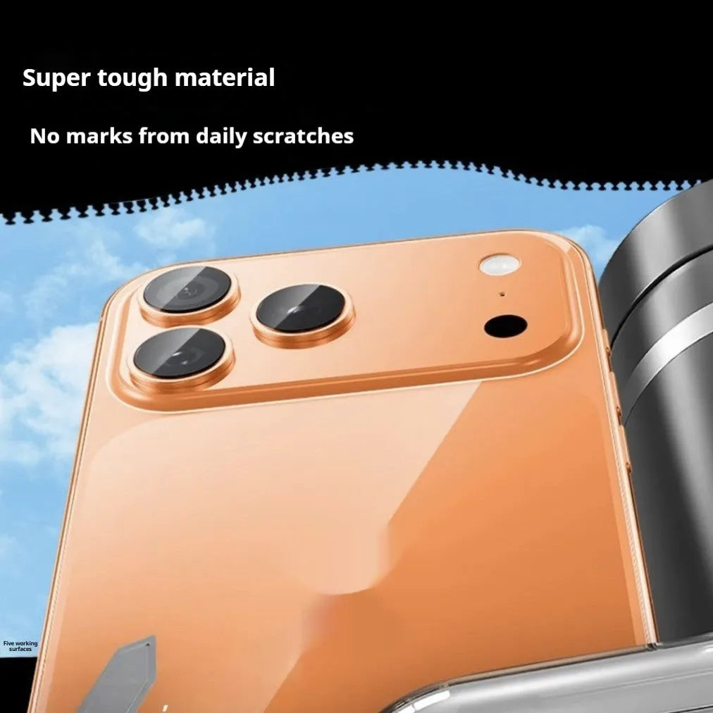 Frosted TPU protective back film for iPhone, matte finish, anti scratch, diamond invisible design