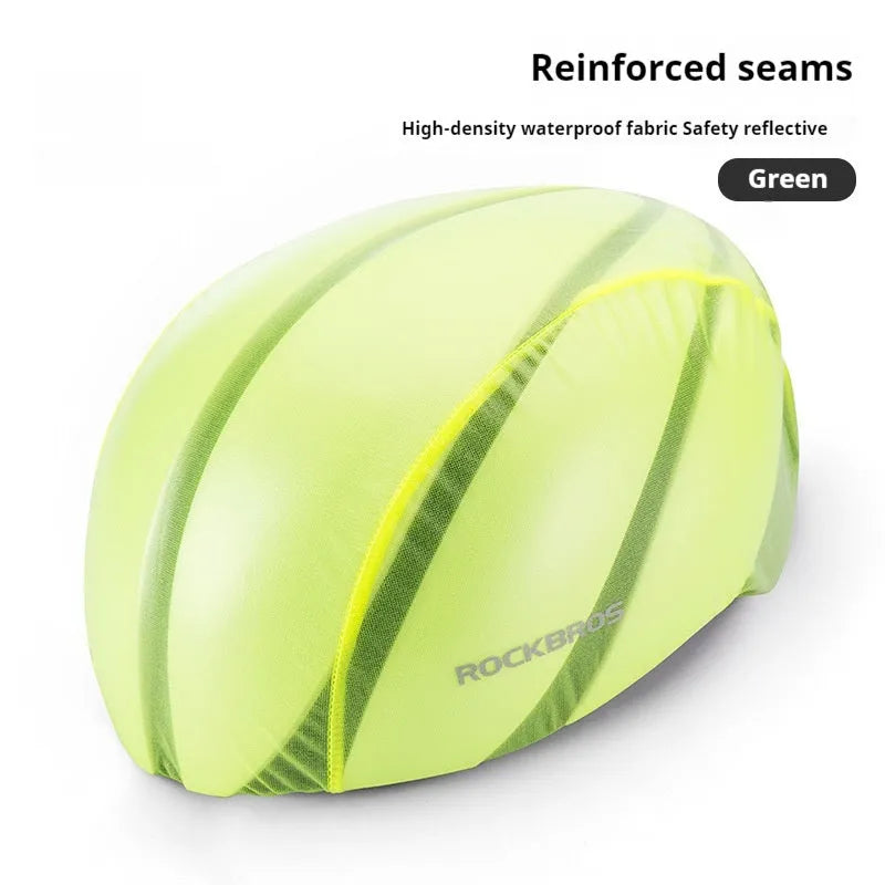 Bicycle rainproof dust cover plastic helmet in free size for mountain and highway riding