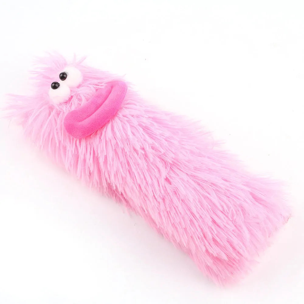 Colourful soft plush cat pillow toys with crinkle sound and catnip filling for interactive play