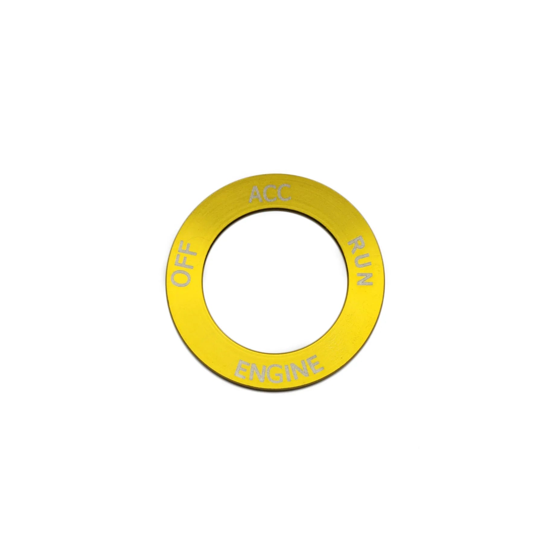 Aluminium alloy decorative ring for Dodge Challenger Grand Cherokee air conditioning knobs