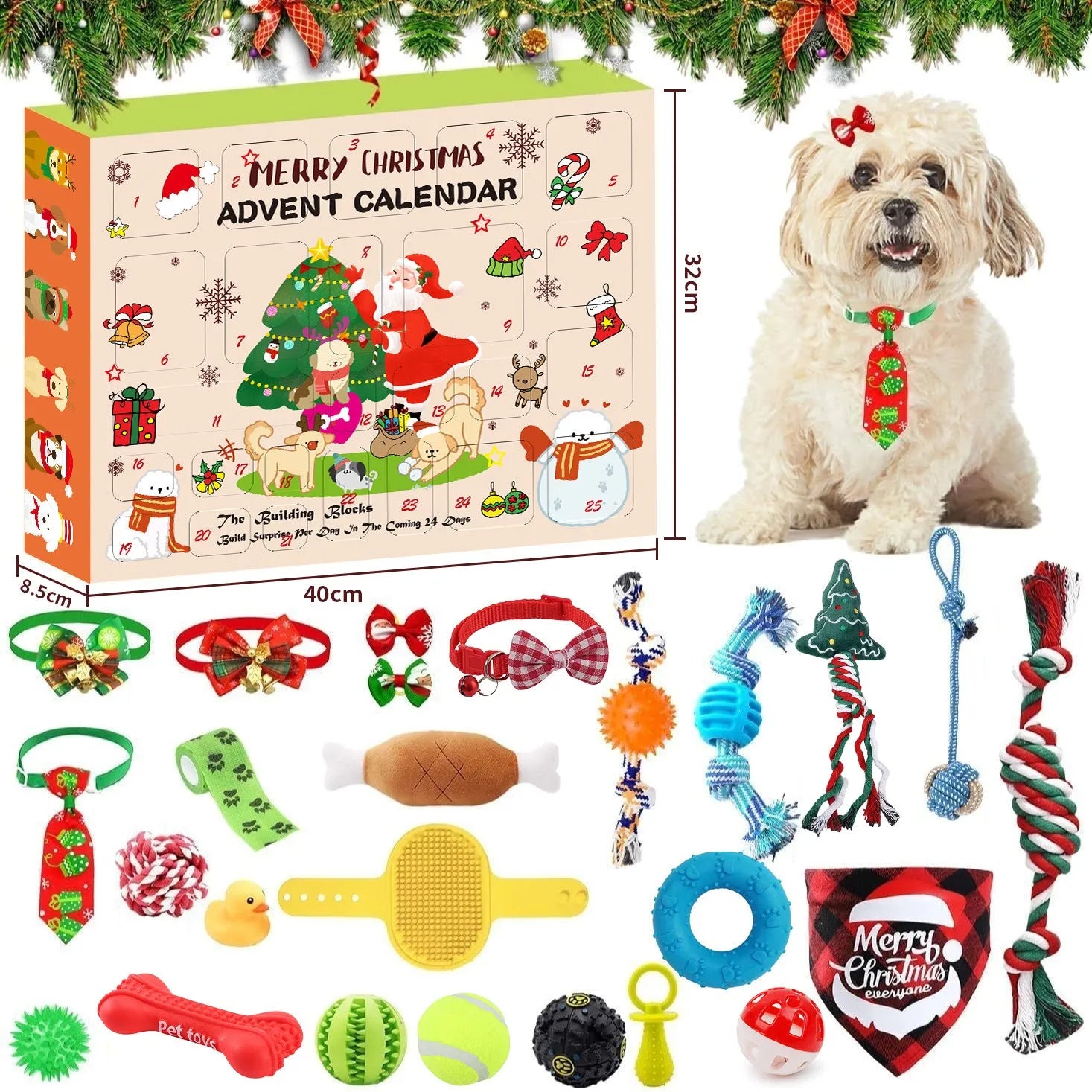 Assembly building blocks stress relief pet toy in plastic, style CW03, for dogs and cats