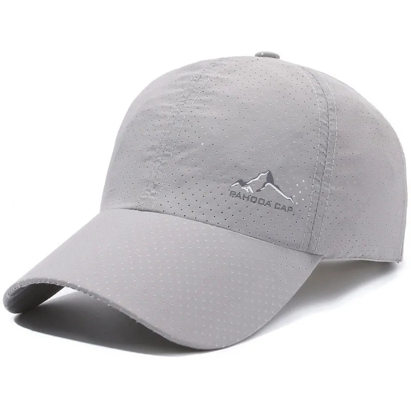 Korean style baseball cap with dome crown and adjustable strap in multiple colour options