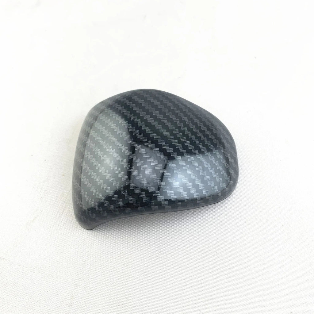 Carbon fibre pattern ABS gear shift cover for car interior modification and dashboard enhancement