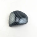 Carbon fibre pattern ABS gear shift cover for car interior modification and dashboard enhancement