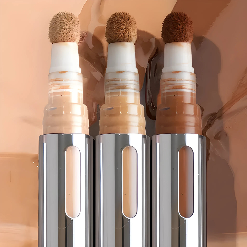 Waterproof concealer contour stick in pen format with 24 colour shades for facial definition