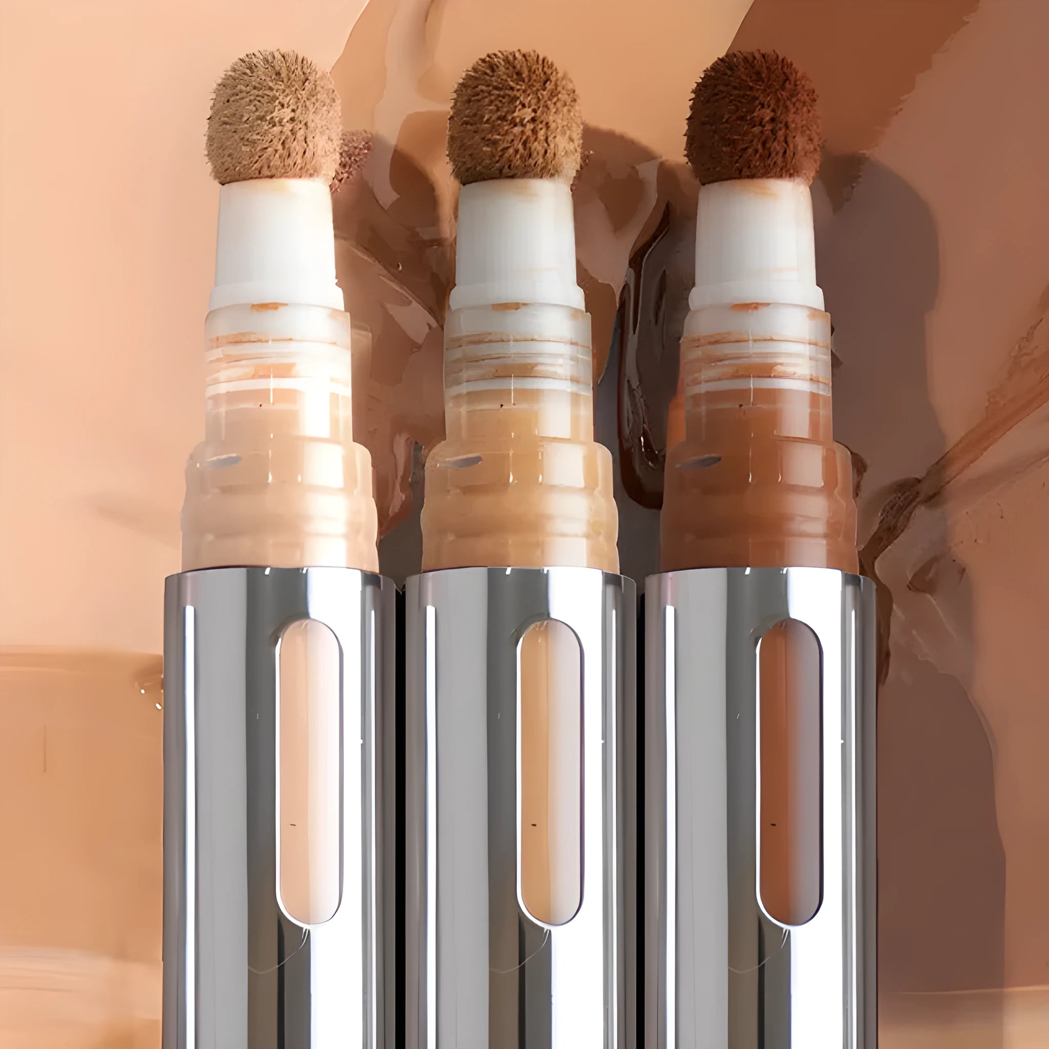 Waterproof concealer contour stick in pen format with 24 colour shades for facial definition