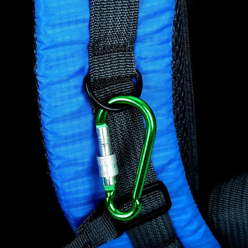 Large waterproof outdoor travel backpack in multiple colours with dimensions 31x51x19cm