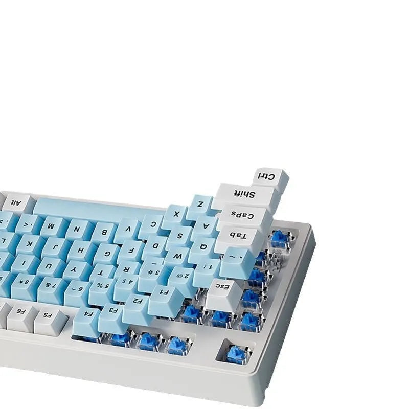 Wireless Bluetooth mechanical keyboard in various colours with 87-key and 108-key layout options