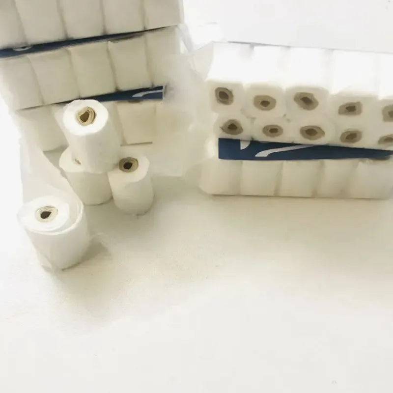 Children's paper simulated tissue roll toy model measuring 30mm by 15mm by 80mm