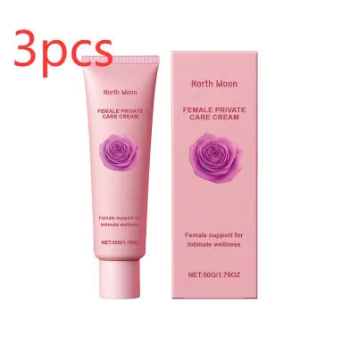 50g jar of daily moisturising cream with rose and peppermint extracts for dry skin relief